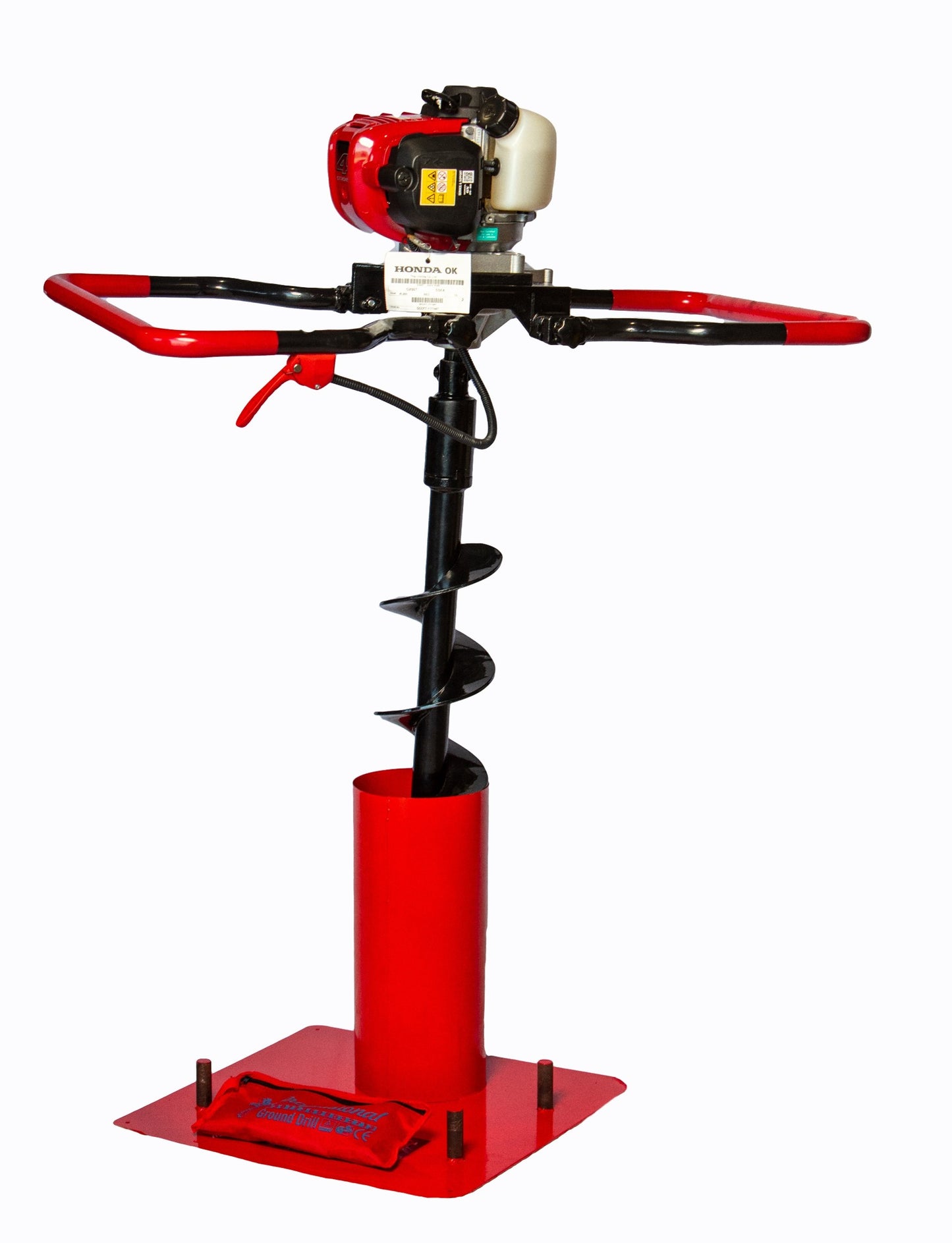 Bullmax Earth Auger HD 2-Person – Honda GX50 4-Stroke Heavy Duty Auger (BMEAFH-H50HD)