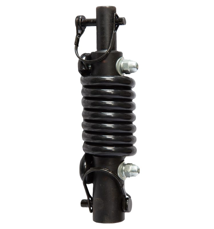 Increase safety and comfort with the Bullmax Cushioning Spring. Designed as a heavy-duty shock absorber for augers, it reduces vibration, prevents jarring, and protects both the operator and equipment during tough drilling jobs.
