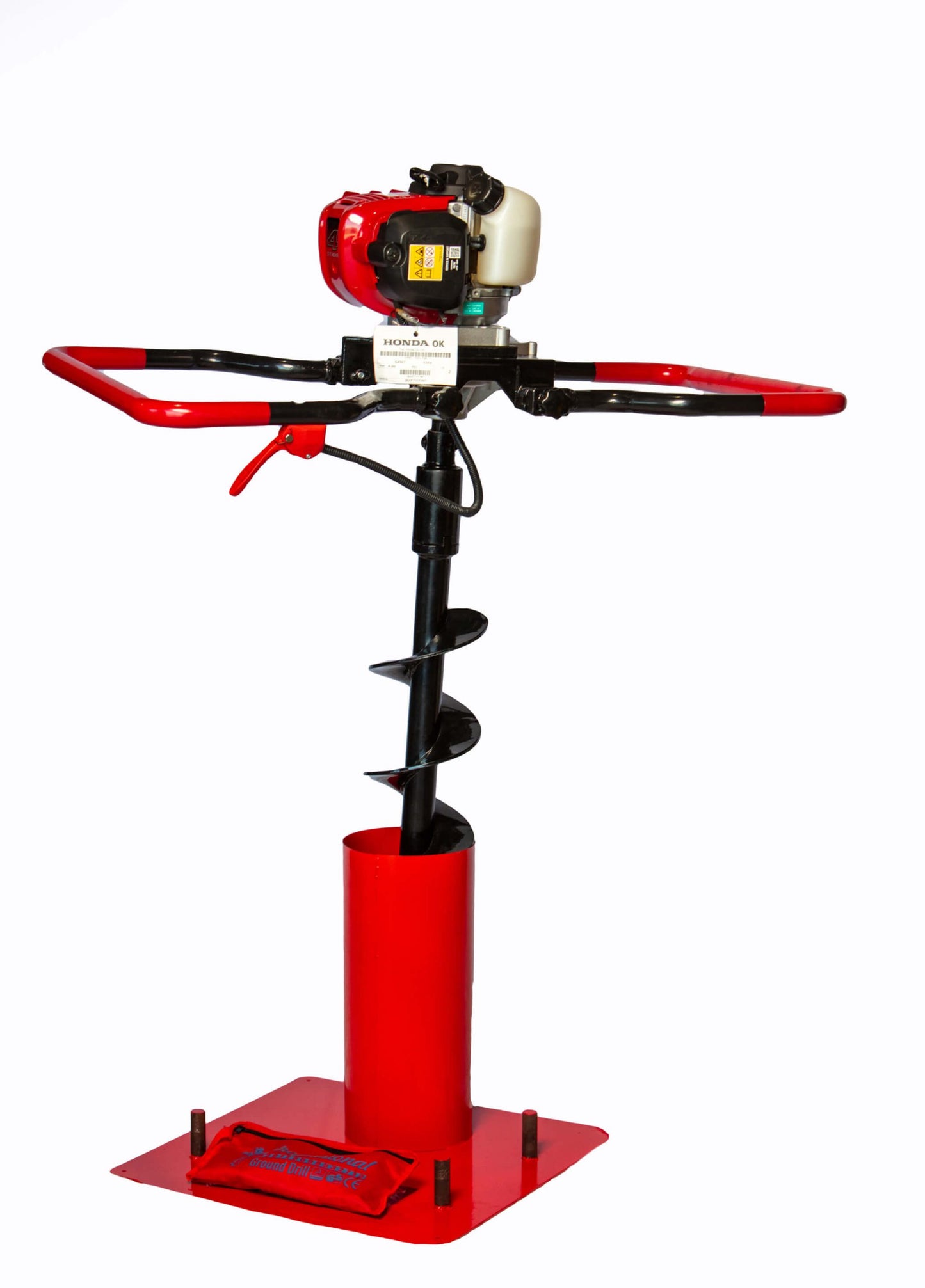 Shop the Bullmax Heavy Duty 2-Person Earth Auger powered by a Honda GX50 4-Stroke engine. Built for commercial use with folding handles, heavy-duty gearbox & replaceable auger blades.