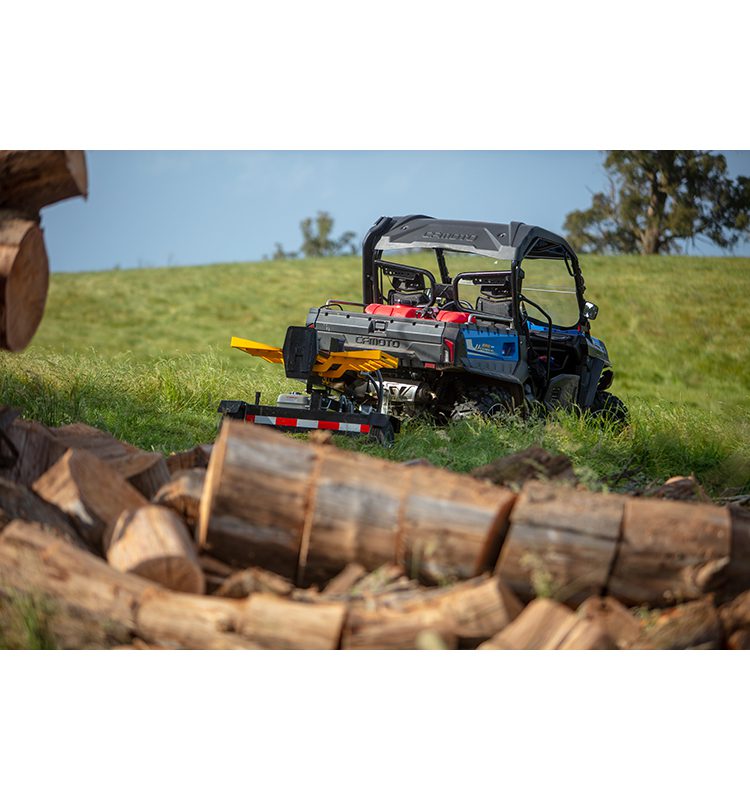 Get the Bullmax 30 Ton Hydraulic Log Splitter, powered by a Honda GX200 engine. Heavy duty, fast 12.9-second cycle time, horizontal & vertical splitting, and built tough for Australian conditions.
