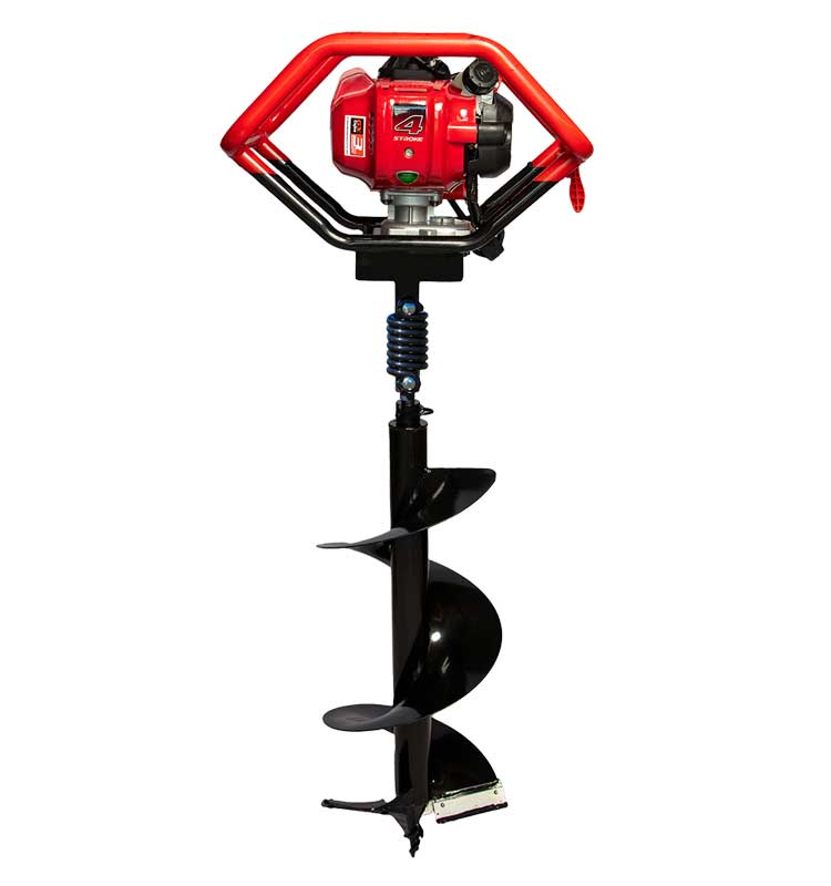 Discover the Bullmax Two Person Earth Auger powered by the Honda GX50 4-Stroke engine. Includes 150mm, 200mm & 300mm augers, 450mm extension bar & safety cushioning spring. Backed by Honda & Bullmax warranties.